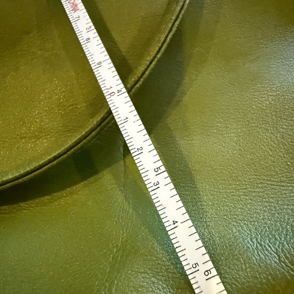 Anne Klein Bag Olive Green & Gold Hardware Vintage - Picture 13 of 13